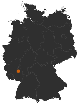 Deutschlandkarte: Wo ist Bad Kreuznach
