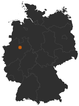 Deutschlandkarte: Wo ist Beckum