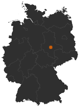 Deutschlandkarte: Wo ist Bernburg