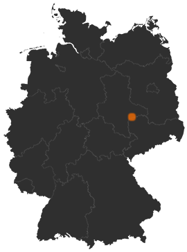 Deutschlandkarte: Wo ist Bitterfeld-Wolfen