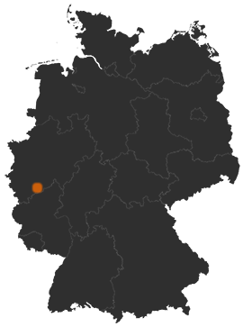 Deutschlandkarte: Wo ist Bonn