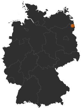 Deutschlandkarte: Wo ist Brüssow