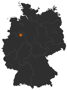 Deutschlandkarte: Wo ist Bünde