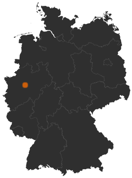 Deutschlandkarte: Wo ist Dortmund