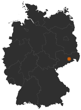Deutschlandkarte: Wo ist Dresden