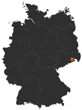 Deutschlandkarte: Wo ist Dürrröhrsdorf-Dittersbach
