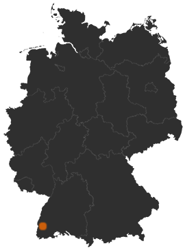 Deutschlandkarte: Wo ist Freiburg im Breisgau
