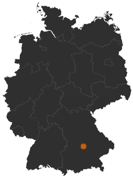 Deutschlandkarte: Wo ist Geisenfeld