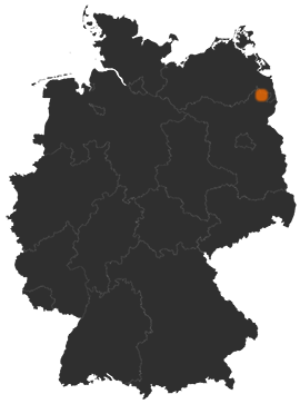 Deutschlandkarte: Wo ist Göritz