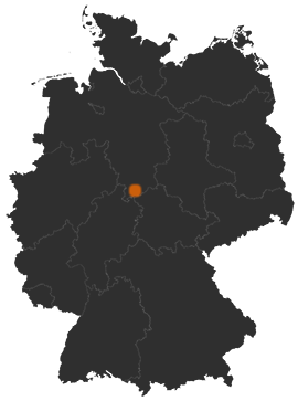 Deutschlandkarte: Wo ist Göttingen
