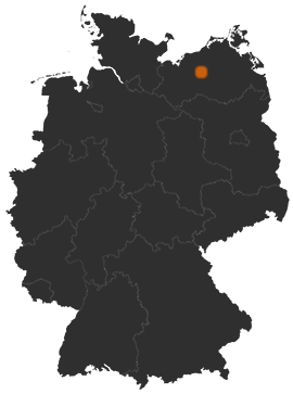 Deutschlandkarte: Wo ist Güstrow