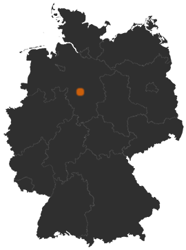 Deutschlandkarte: Wo ist Hannover