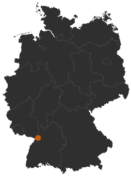 Deutschlandkarte: Wo ist Karlsruhe