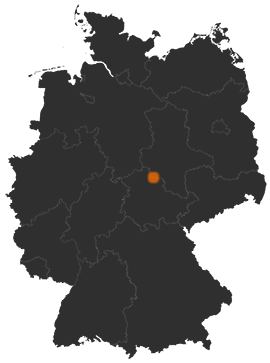 Deutschlandkarte: Wo ist Kelbra