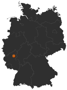 Deutschlandkarte: Wo ist Koblenz