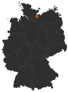 Deutschlandkarte: Wo ist Lüdersdorf