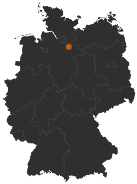 Deutschlandkarte: Wo ist Lüneburg