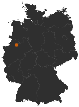 Deutschlandkarte: Wo ist Münster