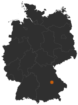 Deutschlandkarte: Wo ist Nittendorf