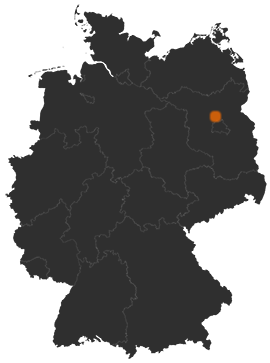 Deutschlandkarte: Wo ist Oranienburg