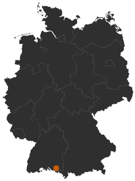 Deutschlandkarte: Wo ist Ravensburg