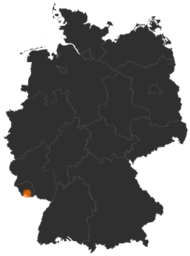 Deutschlandkarte: Wo ist Saarbrücken