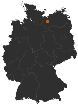 Deutschlandkarte: Wo ist Schwerin
