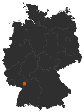 Deutschlandkarte: Wo ist Speyer