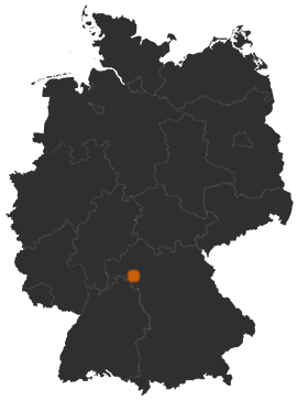 Deutschlandkarte: Wo ist Würzburg