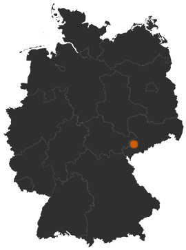 Deutschlandkarte: Wo ist Zwickau