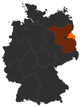 Landkreis Märkisch-Oderland auf der Deutschlandkarte