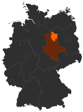 Landkreis Stendal auf der Deutschlandkarte