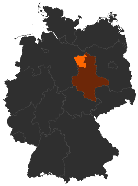 Altmarkkreis Salzwedel auf der Deutschlandkarte