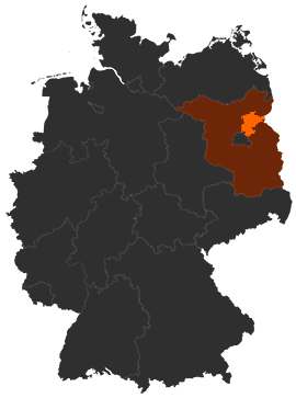 Landkreis Barnim auf der Deutschlandkarte