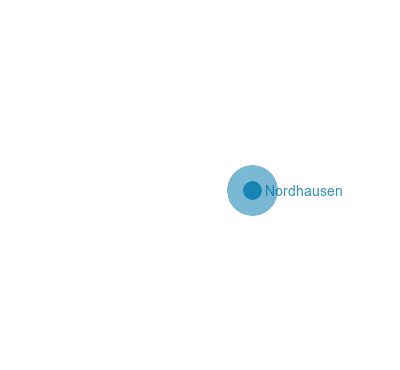 Karte Landkreis Nordhausen
