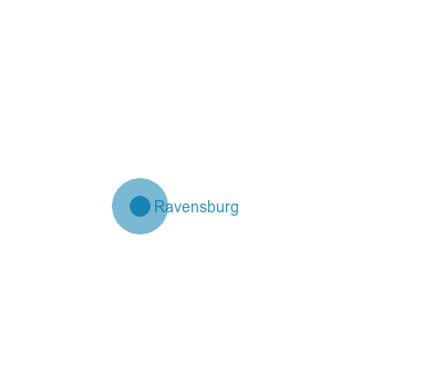 Karte Landkreis Ravensburg
