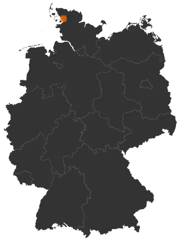 Deutschlandkarte: Wo ist Almdorf