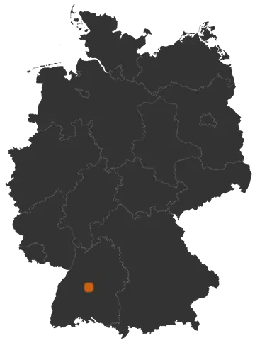 Deutschlandkarte: Wo ist Ammerbuch