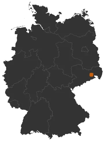 Deutschlandkarte: Wo ist Arnsdorf