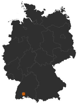 Karte: Wo liegt Bad Dürrheim?