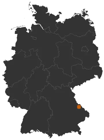 Karte: Wo liegt Bad Kötzting?
