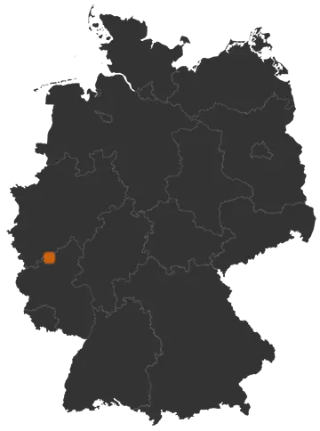 Bad Neuenahr-Ahrweiler auf der Kreiskarte