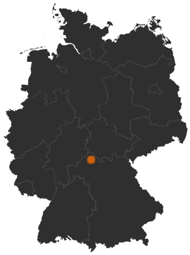 Bad Neustadt an der Saale in der bayerischen Rhön (Bayern) - Stadtplan ...