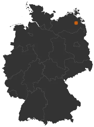 Bartow auf der Kreiskarte