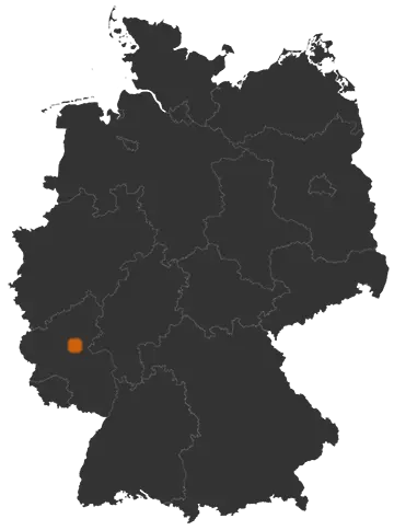 Beltheim auf der Kreiskarte