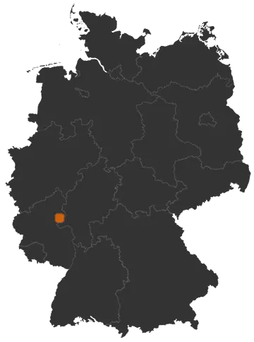 Deutschlandkarte: Wo ist Bettendorf