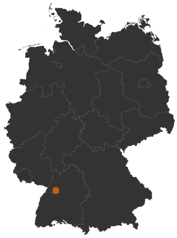 Birkenfeld auf der Kreiskarte