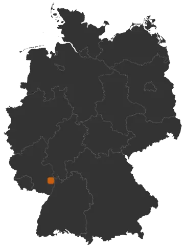 Deutschlandkarte: Wo ist Birkenheide