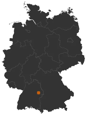 Böbingen an der Rems auf der Kreiskarte