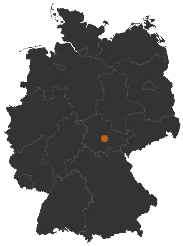 Deutschlandkarte: Wo ist Bösleben-Wüllersleben